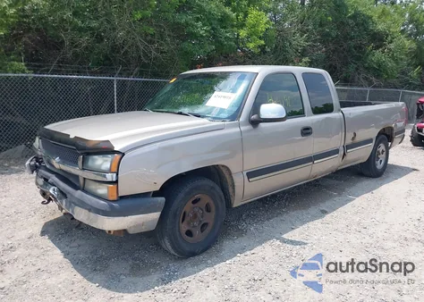 2003 Chevrolet Silverado 1500 из США, поврежденный, VIN 1GCEC19VX3E144938